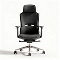 ergonomic office chair with mesh back support and adjustable height 45 x 60 x 110cm