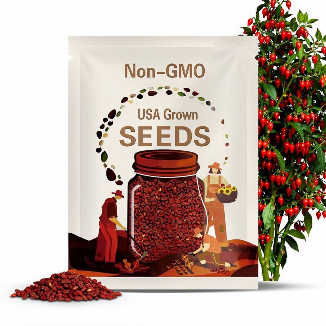 Red Biquinho Pepper Seeds ~Capsicum chinense~ 5,000–20,000 Scoville~ Compact and exceptionally Prolific ~ Beak peppers~ Excels in Containers