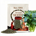 Yu Choy Sum Seeds - Early Green | Chinese Flowering Cabbage SEEDS | Non-GMO, Organic | Treevales