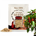 Ghost Pepper SEEDS | Ghost Chili, Red Bhut Jolokia SEEDS | Non-GMO, Organic | Treevales