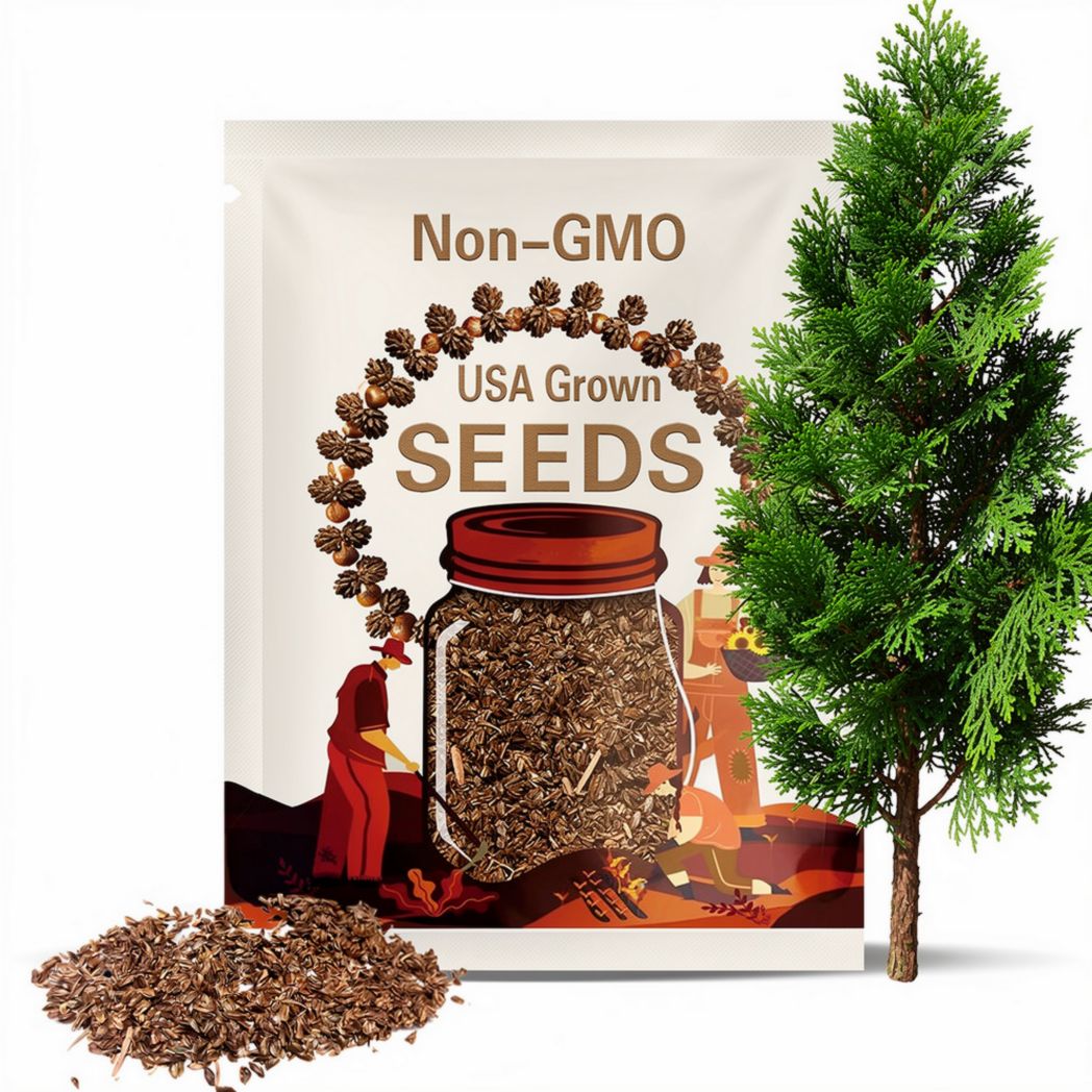 Sugi Tree Seeds (CRYPTOMERIA JAPONICA) (Japanese Cedar)