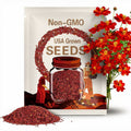100+ Red Sulphur Cosmos Seeds, Flower Seeds, Non GMO