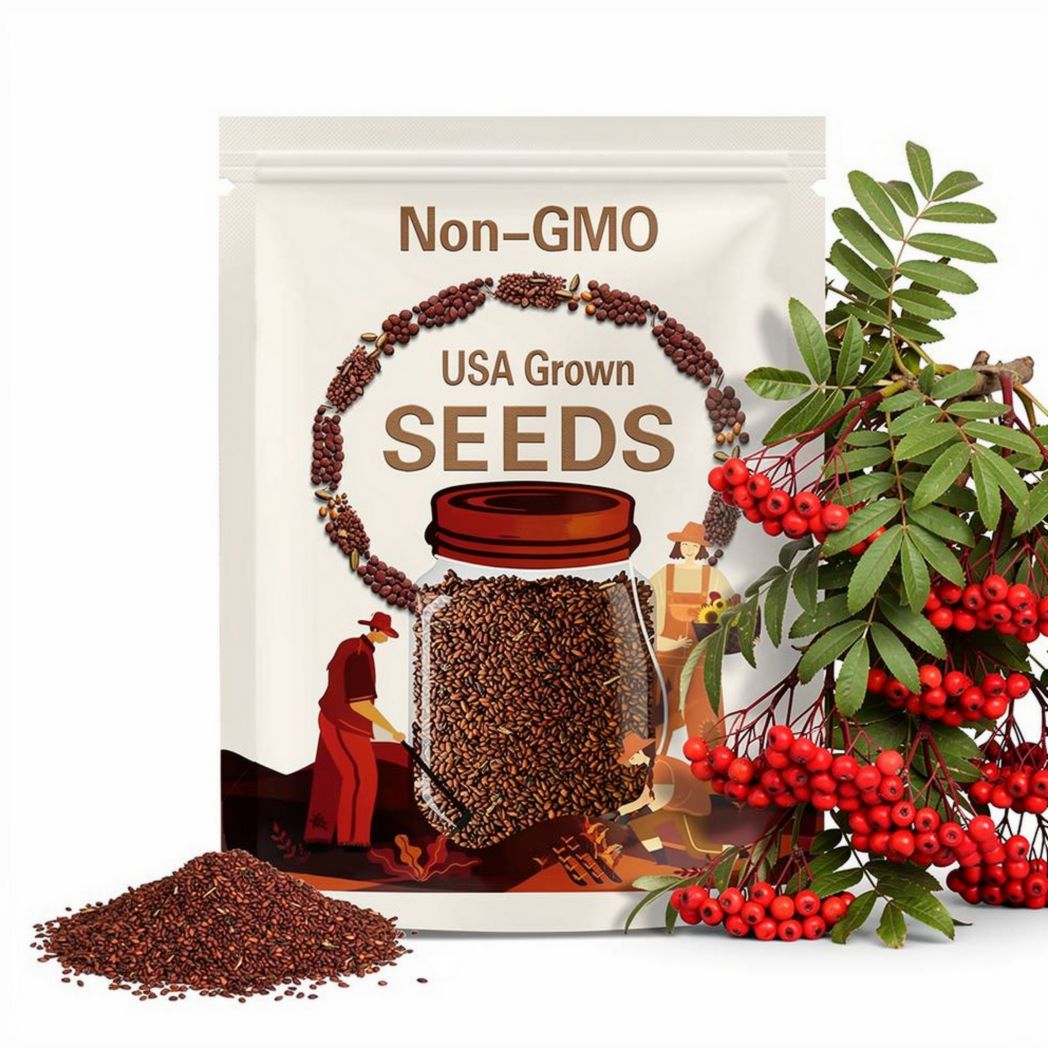 Rowan Tree Seeds (SORBUS AUCUPARIA) (European Mountain Ash)