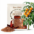 20 'Jaune Flamme' Hierloom Tomato Seeds, Yellow Flame Tomato Seeds, Solanum lycopersicum seeds, seed the stars, florida seeds Florida tomato