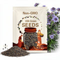 Black Cumin Herb Seeds - Heirloom Seeds, Medicinal & Culinary Herb, Black Caraway, Roman Coriander, Nigella Sativa, Open Pollinated, Non-GMO