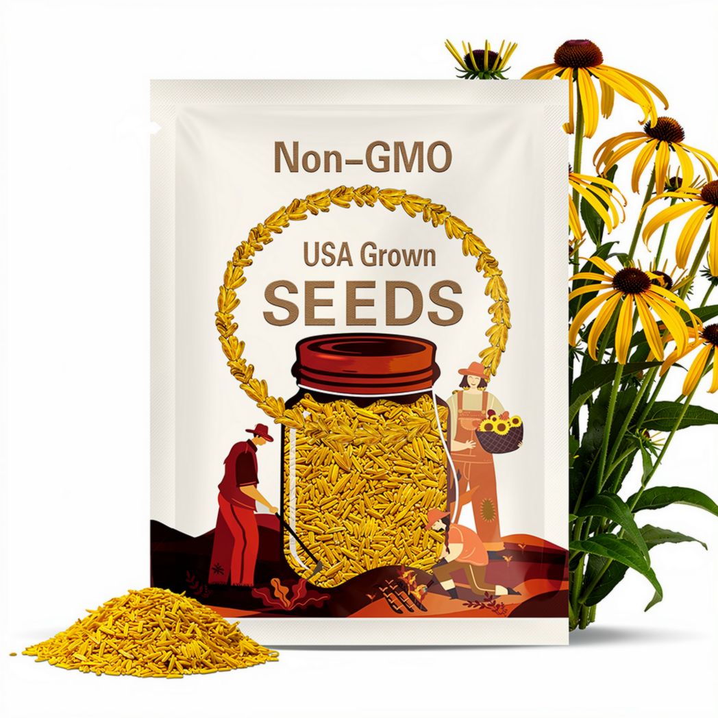 YELLOW CONEFLOWER Seeds *FREE Shipping!* Fresh & Organic Echinacea paradoxa seeds | yellow outdoor flower seeds bulk | Yellow Echinacea