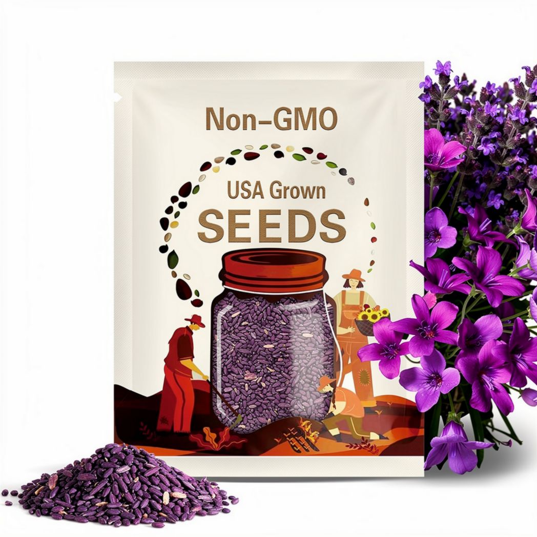 Purple Gleam California Poppy Seeds, Eschscholzia Californica, Purple Poppies EZ032C