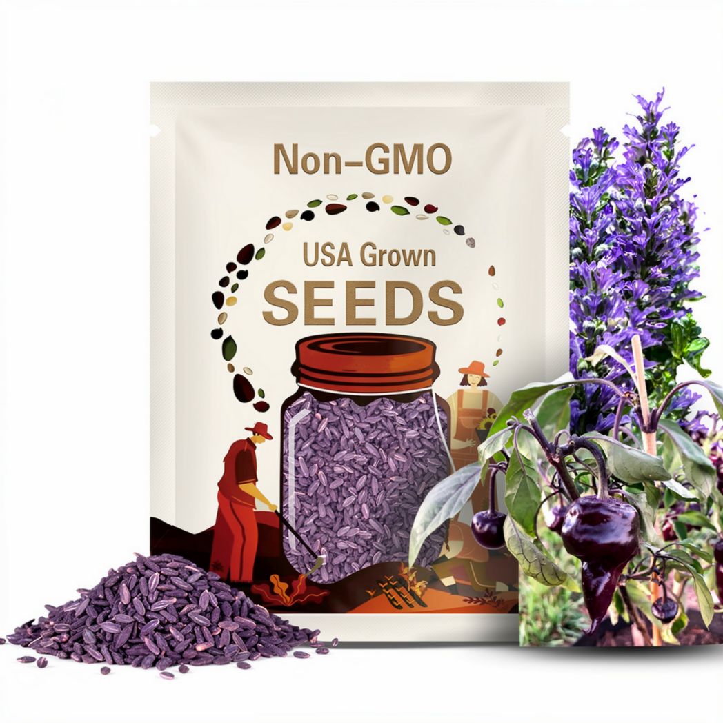 Purple UFO Pepper Seeds