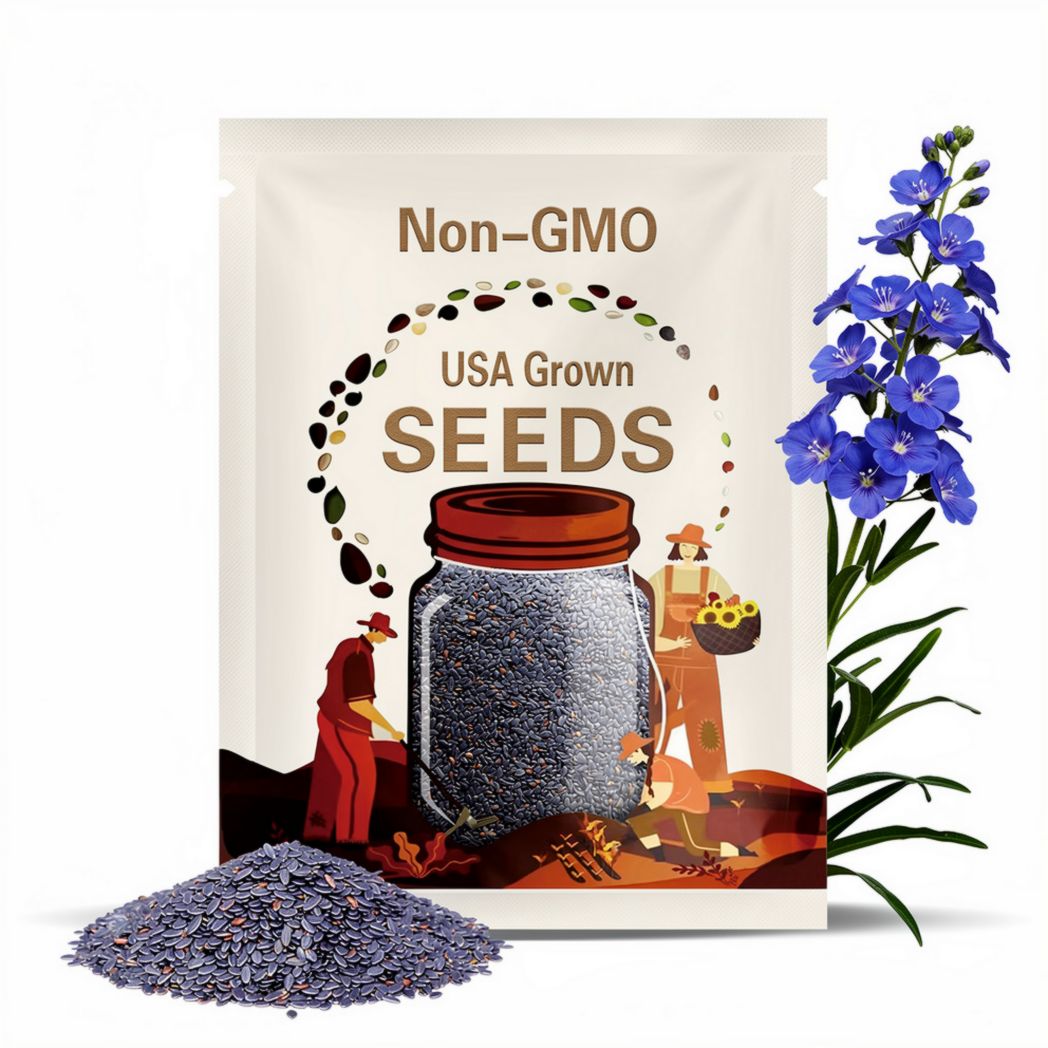 Blue Flax, Perennial (35+ Seeds)