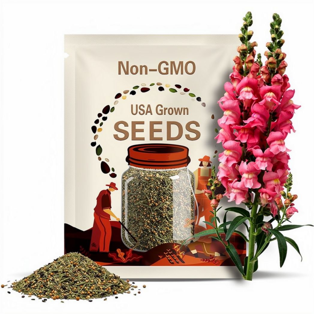 Floral Arrangements 50 Pelleted Snapdragon Seeds Maryland Rose Cut Flower Seeds