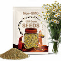 GERMAN CHAMOMILE Seeds *Free Shipping!* Fresh & Organic Matricaria recutita Seeds, White Outdoor Flower Seeds Bulk | Chamomile